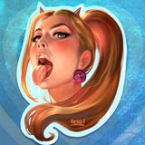 Oral Fixation Vinyl Sticker Limited. 200 Pcs