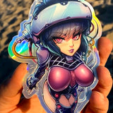 HOLOGRAPHIC "GITS Motoko Kusanagi Hard Disk Mode"